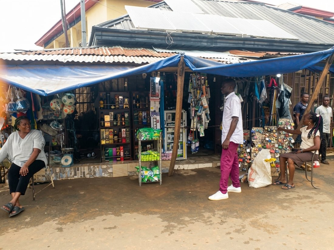 A small business customer of Nri Microfinance Bank